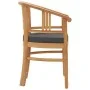 5-piece garden dining set solid teak wood by vidaXL, Garden sets - Ref: Foro24-3155771, Price: 765,49 €, Discount: %
