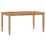 5-piece garden dining set solid teak wood by vidaXL, Garden sets - Ref: Foro24-3155771, Price: 765,49 €, Discount: %