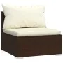 6-piece garden furniture set and brown synthetic rattan cushions by vidaXL, Garden sets - Ref: Foro24-3101938, Price: 536,09 ...