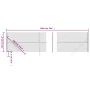 Cerca de alambre gris antracita 2,2x10 m de vidaXL, Paneles de vallas - Ref: Foro24-153959, Precio: 85,89 €, Descuento: %