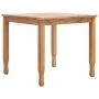 3-teiliges Essgruppenset für den Garten aus massivem Teakholz von vidaXL, Gartensets - Ref: Foro24-3155753, Preis: 393,90 €, ...