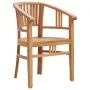 Juego de comedor para jardín 5 piezas madera maciza de teca de vidaXL, Conjuntos de jardín - Ref: Foro24-3155754, Precio: 663...