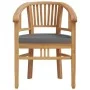 5-piece solid teak wood garden dining set by vidaXL, Garden sets - Ref: Foro24-3155758, Price: 797,34 €, Discount: %
