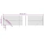 Anthracite gray wire fence 1.6x10 m by vidaXL, fence panels - Ref: Foro24-153956, Price: 94,59 €, Discount: %