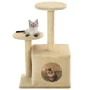 Cat scratcher with 60 cm beige sisal post by vidaXL, Cat furniture - Ref: Foro24-170519, Price: 34,62 €, Discount: %