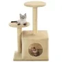 Kratzbaum für Katzen mit Sisalpfosten 60 cm beige von vidaXL, Katzenmöbel - Ref: Foro24-170519, Preis: 34,62 €, Rabatt: %