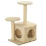 Kratzbaum für Katzen mit Sisalpfosten 60 cm beige von vidaXL, Katzenmöbel - Ref: Foro24-170519, Preis: 34,62 €, Rabatt: %