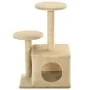 Kratzbaum für Katzen mit Sisalpfosten 60 cm beige von vidaXL, Katzenmöbel - Ref: Foro24-170519, Preis: 34,62 €, Rabatt: %