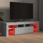 TV-Möbel mit LED-Leuchten in Betongrau 140x36,5x40 cm von vidaXL, TV-Möbel - Ref: Foro24-804368, Preis: 87,99 €, Rabatt: %