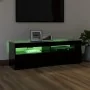 TV-Schrank mit LED-Leuchten schwarz 120x35x40 cm von vidaXL, TV-Möbel - Ref: Foro24-804374, Preis: 81,69 €, Rabatt: %