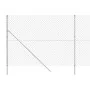 Silberner Drahtzaun 1,6x10 m von vidaXL, Zaunpaneele - Ref: Foro24-154004, Preis: 66,61 €, Rabatt: %