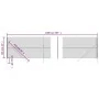 Silberner Drahtzaun 1,6x10 m von vidaXL, Zaunpaneele - Ref: Foro24-154004, Preis: 66,61 €, Rabatt: %