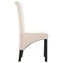Dining chairs 4 units cream fabric by vidaXL, dining chairs - Ref: Foro24-276967, Price: 383,49 €, Discount: %