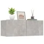 TV furniture 2 pcs engineered wood gray concrete 80x30x30 cm by vidaXL, TV Furniture - Ref: Foro24-804539, Price: 76,42 €, Di...