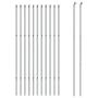 Silberner Drahtzaun 1,6x25 m von vidaXL, Zaunpaneele - Ref: Foro24-154012, Preis: 176,16 €, Rabatt: %