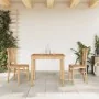 Garden dining set 3 pieces solid teak wood by vidaXL, Garden sets - Ref: Foro24-3155765, Price: 371,57 €, Discount: %