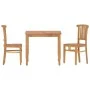 Garden dining set 3 pieces solid teak wood by vidaXL, Garden sets - Ref: Foro24-3155765, Price: 371,57 €, Discount: %