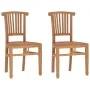 Garden dining set 3 pieces solid teak wood by vidaXL, Garden sets - Ref: Foro24-3155765, Price: 371,57 €, Discount: %