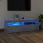 TV stand with LED lights in concrete gray, 120x35x40 cm by vidaXL, TV Furniture - Ref: Foro24-804377, Price: 73,48 €, Discoun...