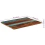 Rectangular solid wood table top 70x90 cm 25-27 mm by vidaXL, Table tops - Ref: Foro24-286061, Price: 118,40 €, Discount: %