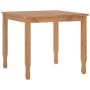 Juego de comedor para jardín 3 pzas madera maciza de teca de vidaXL, Conjuntos de jardín - Ref: Foro24-3155759, Precio: 390,8...