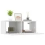 TV-Möbel 2-tlg. Holzwerkstoff weiß 80x30x30 cm von vidaXL, TV-Möbel - Ref: Foro24-804535, Preis: 106,04 €, Rabatt: %