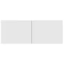 Muebles para TV 2 uds madera de ingeniería blanco 80x30x30 cm de vidaXL, Muebles TV - Ref: Foro24-804535, Precio: 106,04 €, D...