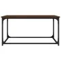 Couchtisch aus braunem Eichenholz und Eisen, 80 x 50 x 40 cm von vidaXL, Couchtisch - Ref: Foro24-823296, Preis: 41,82 €, Rab...