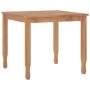 Juego de comedor para jardín 5 piezas madera maciza de teca de vidaXL, Conjuntos de jardín - Ref: Foro24-3155766, Precio: 604...