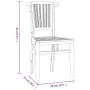 Juego de comedor para jardín 5 piezas madera maciza de teca de vidaXL, Conjuntos de jardín - Ref: Foro24-3155766, Precio: 604...