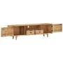Mueble de TV de madera maciza de mango 140x30x40 cm de vidaXL, Muebles TV - Ref: Foro24-249856, Precio: 297,51 €, Descuento: %