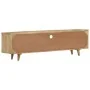 Mueble de TV de madera maciza de mango 140x30x40 cm de vidaXL, Muebles TV - Ref: Foro24-249856, Precio: 297,51 €, Descuento: %