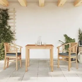 Garden dining set 3 pieces solid teak wood by vidaXL, Garden sets - Ref: Foro24-3155757, Price: 455,88 €, Discount: %