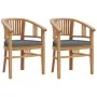 Juego de comedor para jardín 3 pzas madera maciza de teca de vidaXL, Conjuntos de jardín - Ref: Foro24-3155757, Precio: 455,8...