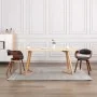 Sillas de comedor 2 unidades madera curvada y tela gris de vidaXL, Sillas de comedor - Ref: Foro24-287389, Precio: 349,40 €, ...