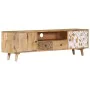 TV-Schrank aus massivem Mangoholz, 140 x 30 x 40 cm von vidaXL, TV-Möbel - Ref: Foro24-249856, Preis: 297,51 €, Rabatt: %
