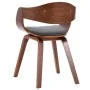 Dining chairs 2 units curved wood and gray fabric by vidaXL, dining chairs - Ref: Foro24-287389, Price: 349,40 €, Discount: %
