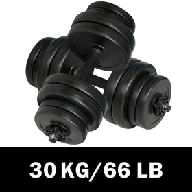 Dumbbell set 2x15 kg by vidaXL, free weight - Ref: Foro24-90267, Price: 65,01 €, Discount: %