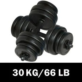 Hantelset 2x15 kg von vidaXL, freies Gewicht - Ref: Foro24-90267, Preis: 65,01 €, Rabatt: %