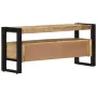 Mueble de TV de madera maciza de mango 100x30x45 cm de vidaXL, Muebles TV - Ref: Foro24-249858, Precio: 185,14 €, Descuento: %