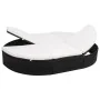 Gartenliege mit Kissen aus schwarzem synthetischem Rattan von vidaXL, Betten im Freien - Ref: Foro24-42940, Preis: 301,90 €, ...