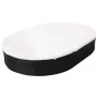 Garden lounger with black synthetic rattan cushions by vidaXL, Outdoor beds - Ref: Foro24-42940, Price: 302,34 €, Discount: %