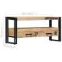 Mueble de TV de madera maciza de mango 100x30x45 cm de vidaXL, Muebles TV - Ref: Foro24-249858, Precio: 185,14 €, Descuento: %