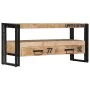 Mueble de TV de madera maciza de mango 100x30x45 cm de vidaXL, Muebles TV - Ref: Foro24-249858, Precio: 185,14 €, Descuento: %