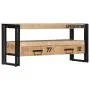TV-Schrank aus massivem Mangoholz, 100 x 30 x 45 cm von vidaXL, TV-Möbel - Ref: Foro24-249858, Preis: 185,14 €, Rabatt: %