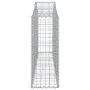 Gabionenkörbe 5 Stück bogenförmiges Eisen 200x30x80/100 cm von vidaXL, Töpfe und Pflanzgefäße - Ref: Foro24-3145412, Preis: 3...