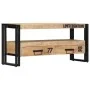 TV-Schrank aus massivem Mangoholz, 100 x 30 x 45 cm von vidaXL, TV-Möbel - Ref: Foro24-249858, Preis: 185,14 €, Rabatt: %