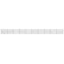 Drahtzaun mit Ankerspitzen anthrazitgrau 1,8x25 m von vidaXL, Zaunpaneele - Ref: Foro24-153981, Preis: 338,70 €, Rabatt: %