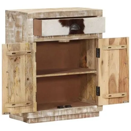 Solid mango wood sideboard 60x30x75 cm by vidaXL, Sideboards - Ref: Foro24-249862, Price: 207,60 €, Discount: %