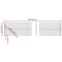 Green wire fence 2.2x10 m by vidaXL, fence panels - Ref: Foro24-153911, Price: 124,68 €, Discount: %